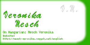 veronika mesch business card
